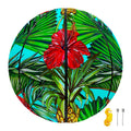 Pineapple Hibiscus Hawaii Pattern Print Basketball