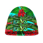 Pineapple Hibiscus Hawaii Pattern Print Beanie
