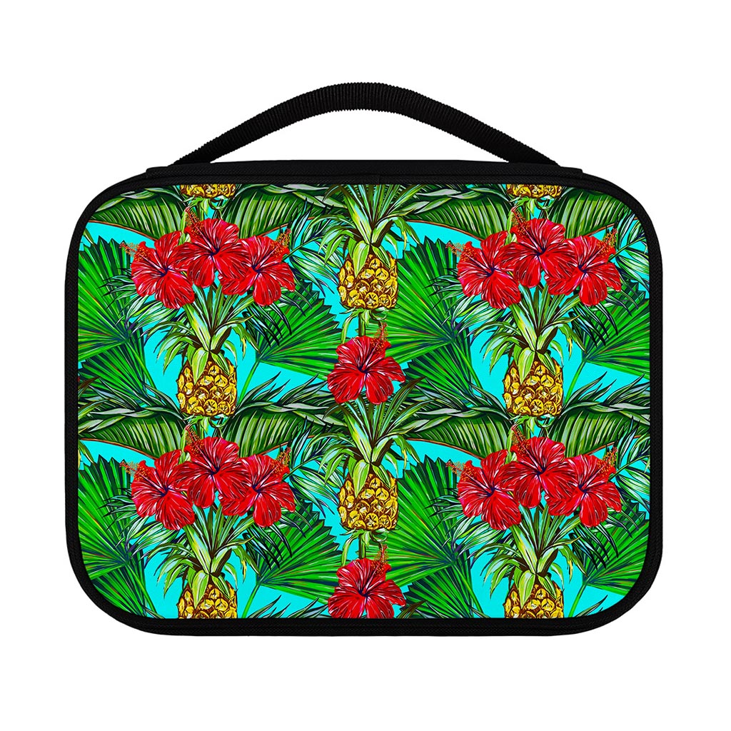 Pineapple Hibiscus Hawaii Pattern Print Classic Bible Case