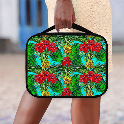 Pineapple Hibiscus Hawaii Pattern Print Classic Bible Case