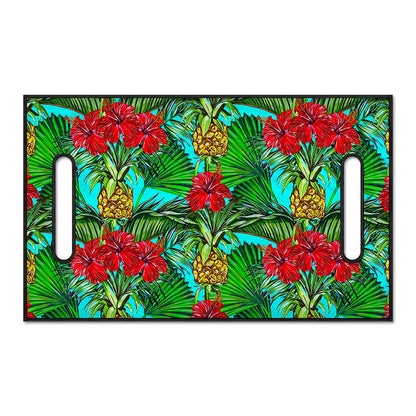 Pineapple Hibiscus Hawaii Pattern Print Golf Cart Seat Cover