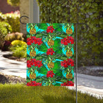 Pineapple Hibiscus Hawaii Pattern Print House Flag