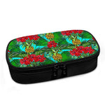 Pineapple Hibiscus Hawaii Pattern Print Insulin Cooler Travel Case