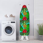 Pineapple Hibiscus Hawaii Pattern Print Ironing Board Cover