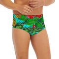 Pineapple Hibiscus Hawaii Pattern Print Men's Briefs