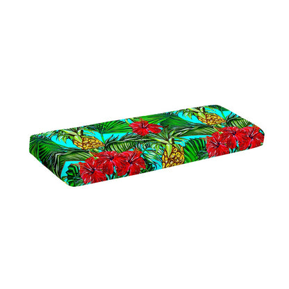 Pineapple Hibiscus Hawaii Pattern Print Piano Keyboard Cover