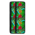 Pineapple Hibiscus Hawaii Pattern Print Refrigerator Handle Covers