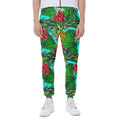 Pineapple Hibiscus Hawaii Pattern Print Joggers