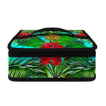 Pineapple Hibiscus Hawaii Pattern Print Small Lunch Bag