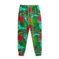 Pineapple Hibiscus Hawaii Pattern Print Sweatpants