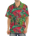 Pineapple Leaves Hawaii Pattern Print Aloha Shirt