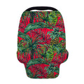 Pineapple Leaves Hawaii Pattern Print Baby Seat Cover