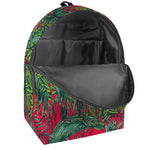 Pineapple Leaves Hawaii Pattern Print Backpack