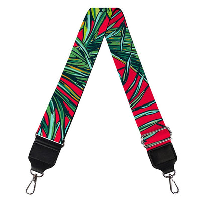 Pineapple Leaves Hawaii Pattern Print Bag Strap