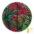 Pineapple Leaves Hawaii Pattern Print Basketball