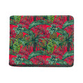 Pineapple Leaves Hawaii Pattern Print Bifold Wallet