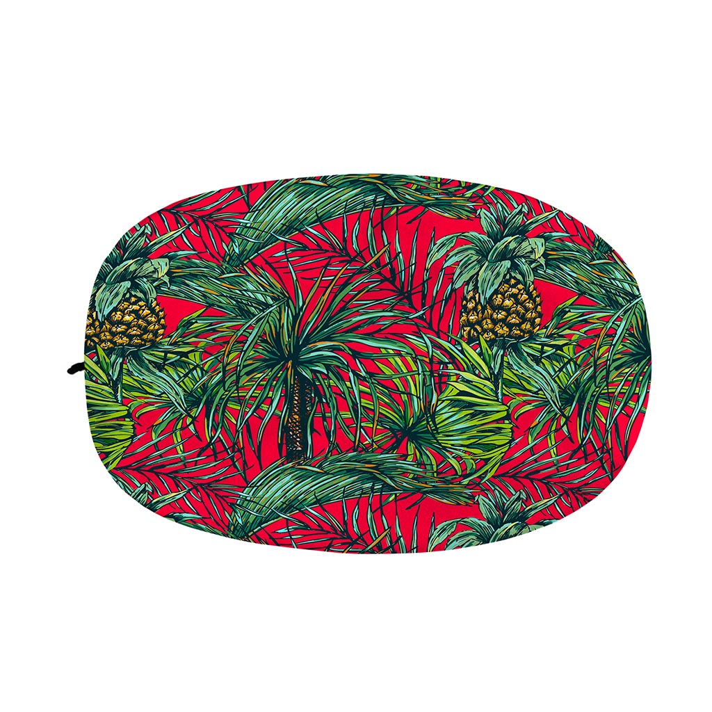 Pineapple Leaves Hawaii Pattern Print Car Side Mirror Covers