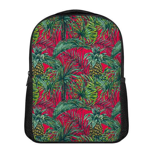 Pineapple Leaves Hawaii Pattern Print Casual Backpack