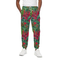 Pineapple Leaves Hawaii Pattern Print Cotton Sweatpants