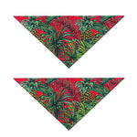 Pineapple Leaves Hawaii Pattern Print Dog Bandana