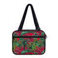 Pineapple Leaves Hawaii Pattern Print Double Strap Bible Bag