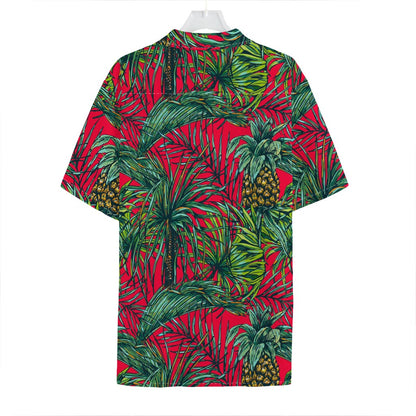 Pineapple Leaves Hawaii Pattern Print Hawaiian Shirt