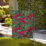 Pineapple Leaves Hawaii Pattern Print House Flag