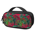 Pineapple Leaves Hawaii Pattern Print Insulin Cooler Travel Case