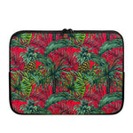 Pineapple Leaves Hawaii Pattern Print Laptop Sleeve