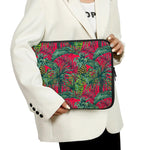 Pineapple Leaves Hawaii Pattern Print Laptop Sleeve