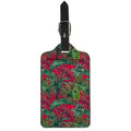 Pineapple Leaves Hawaii Pattern Print Luggage Tag