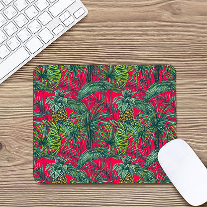 Pineapple Leaves Hawaii Pattern Print Mouse Pad