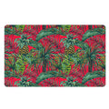 Pineapple Leaves Hawaii Pattern Print Polyester Doormat