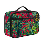 Pineapple Leaves Hawaii Pattern Print Portable Lunch Bag
