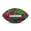 Pineapple Leaves Hawaii Pattern Print Rugby Ball