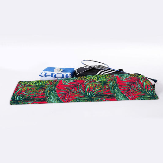 Pineapple Leaves Hawaii Pattern Print Sports Towel