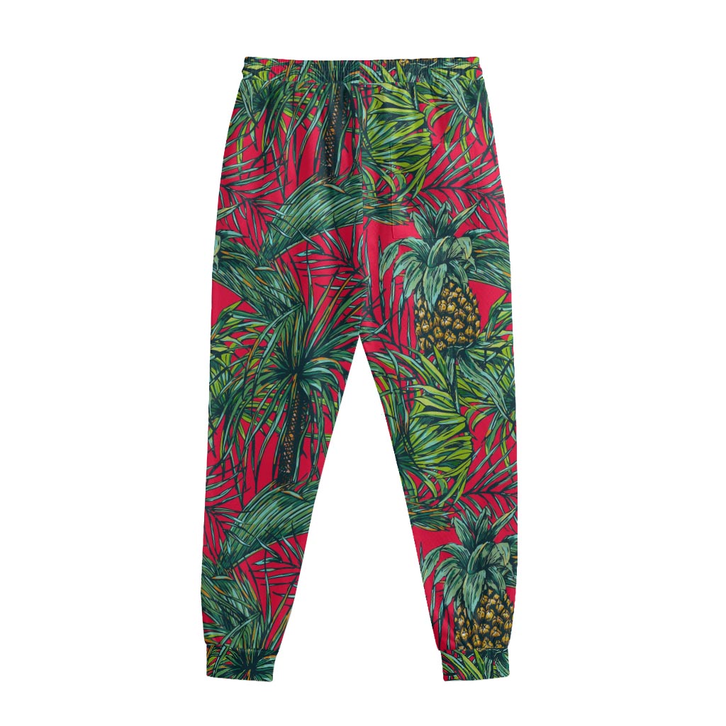 Pineapple Leaves Hawaii Pattern Print Sweatpants