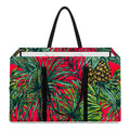 Pineapple Leaves Hawaii Pattern Print Utility Tote Bag