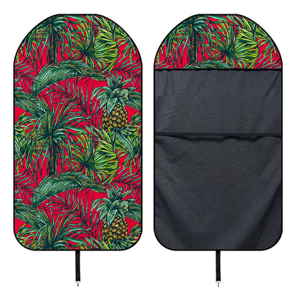 Pineapple Leaves Hawaii Pattern Print Waterproof Car Seat Cover