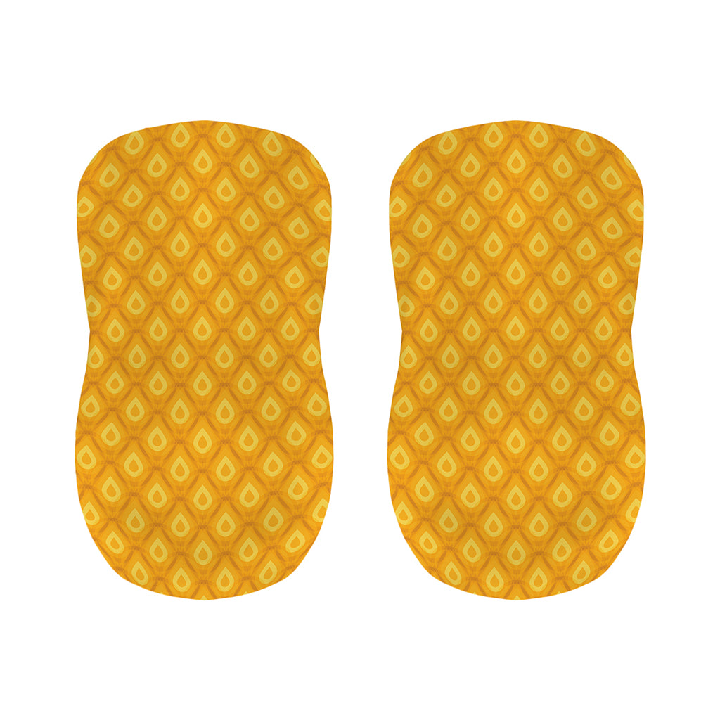 Pineapple Print Bar Stool Covers
