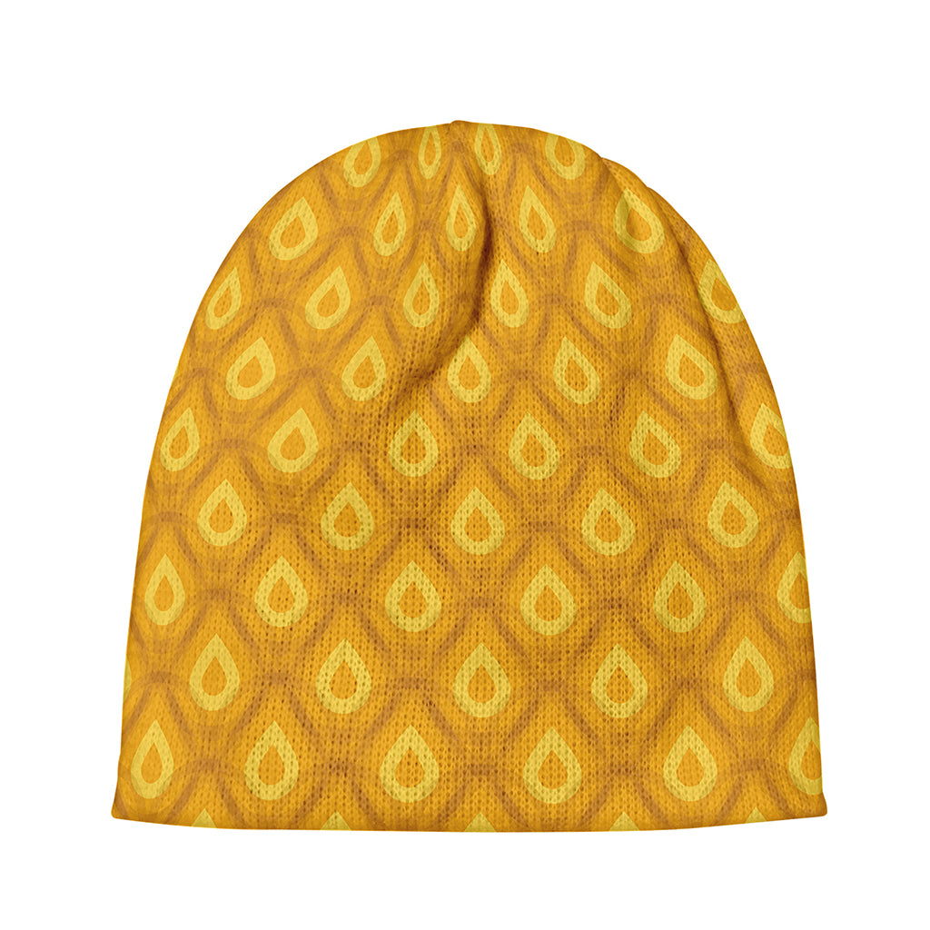 Pineapple Print Beanie