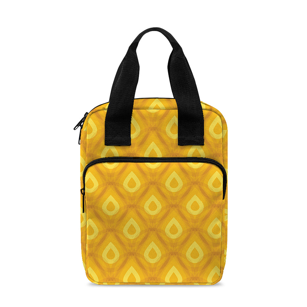 Pineapple Print Bible Tote Bag