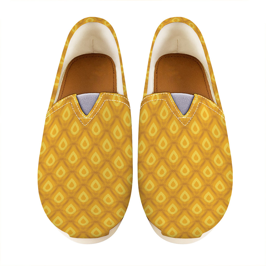 Pineapple Print Casual Shoes