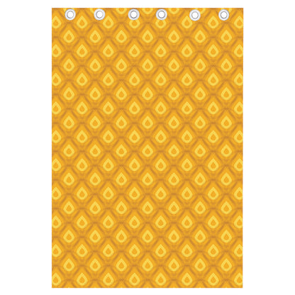 Pineapple Print Curtain