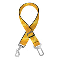 Pineapple Print Dog Seat Belt