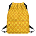 Pineapple Print Drawstring Backpack
