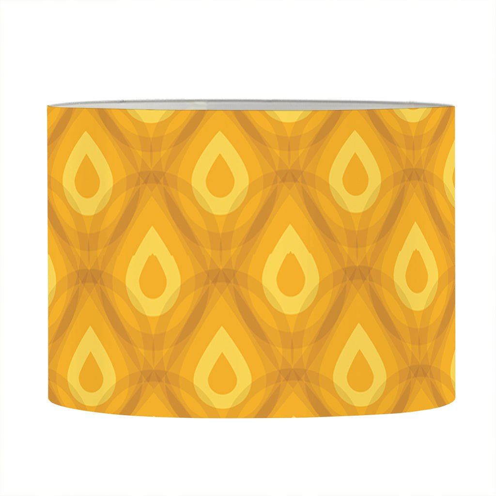 Pineapple Print Drum Lamp Shade