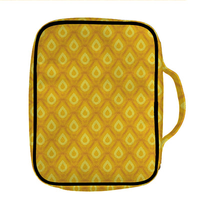 Pineapple Print Front Pocket Bible Bag