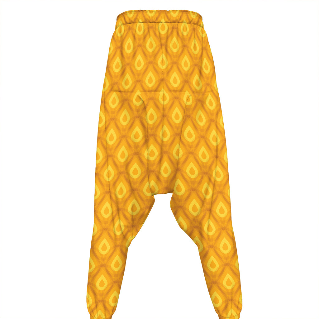 Pineapple Print Hammer Pants