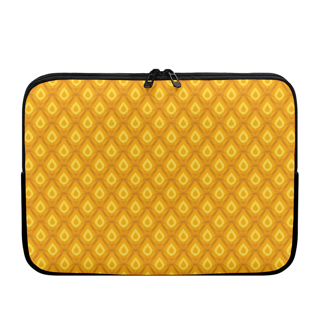 Pineapple Print Laptop Sleeve
